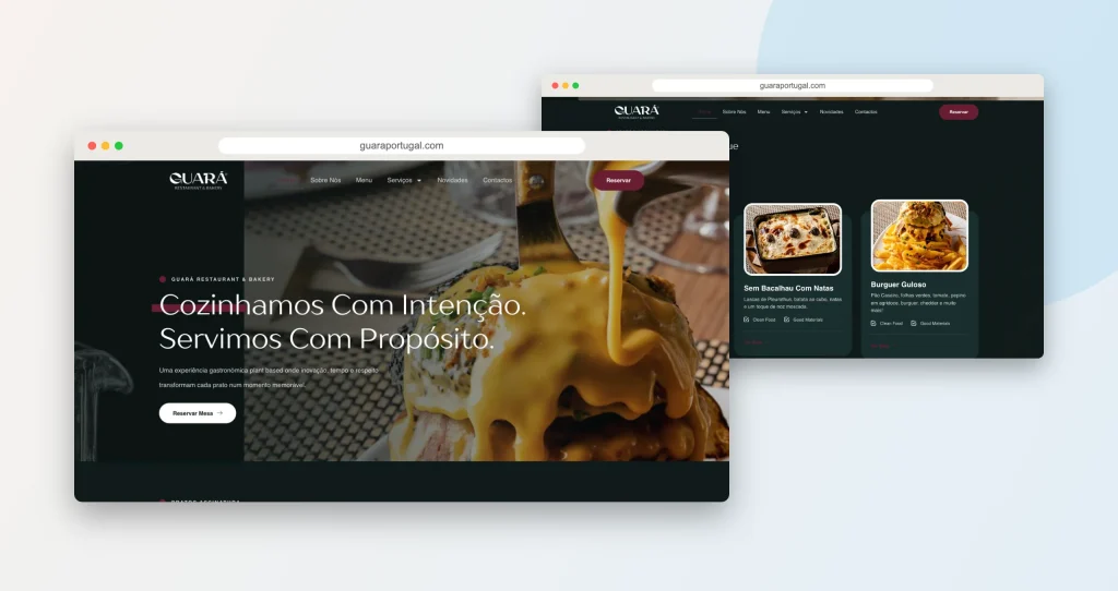 Guará Restaurant & Bakery: sites e lojas online